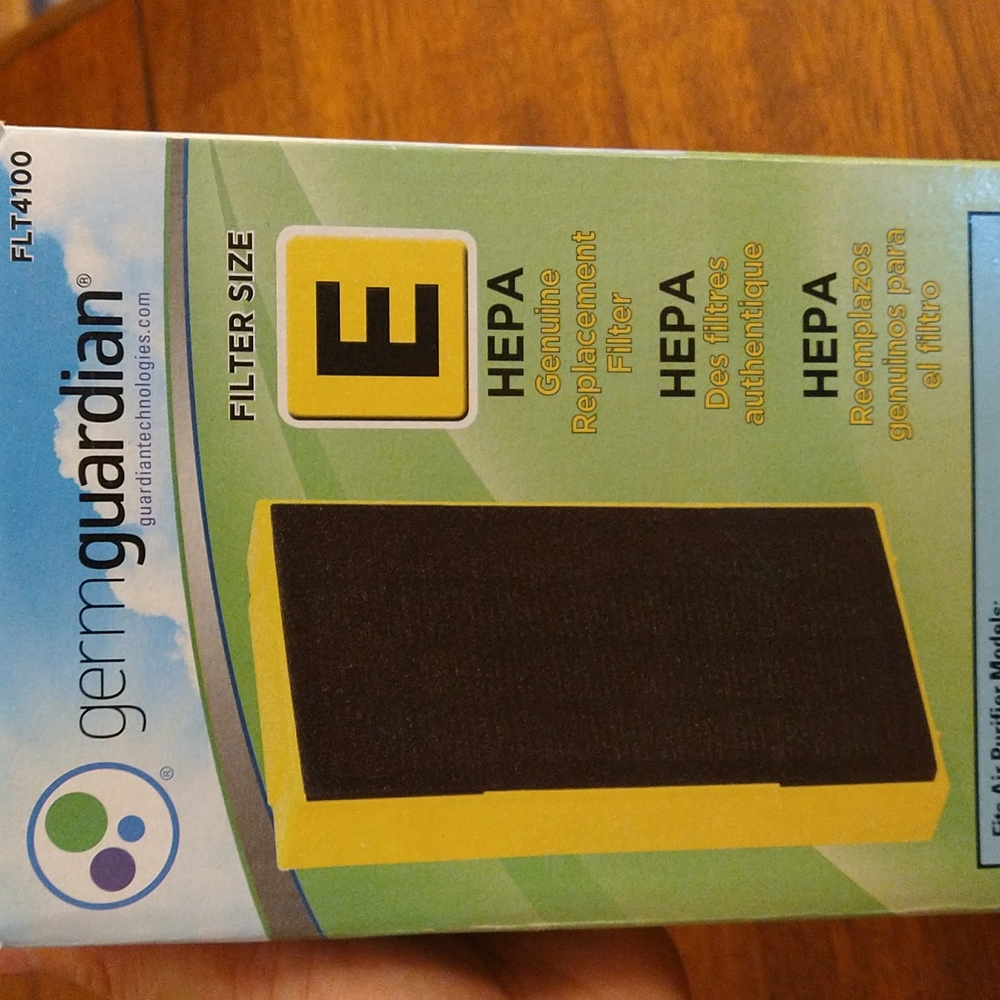 Genuine HEPA replacement filter.